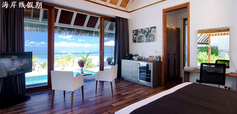 泳池别墅-Pool Villas 房型图片及房间装修风格(坎多卢岛 Kandolhu Maldives)海岛马尔代夫 